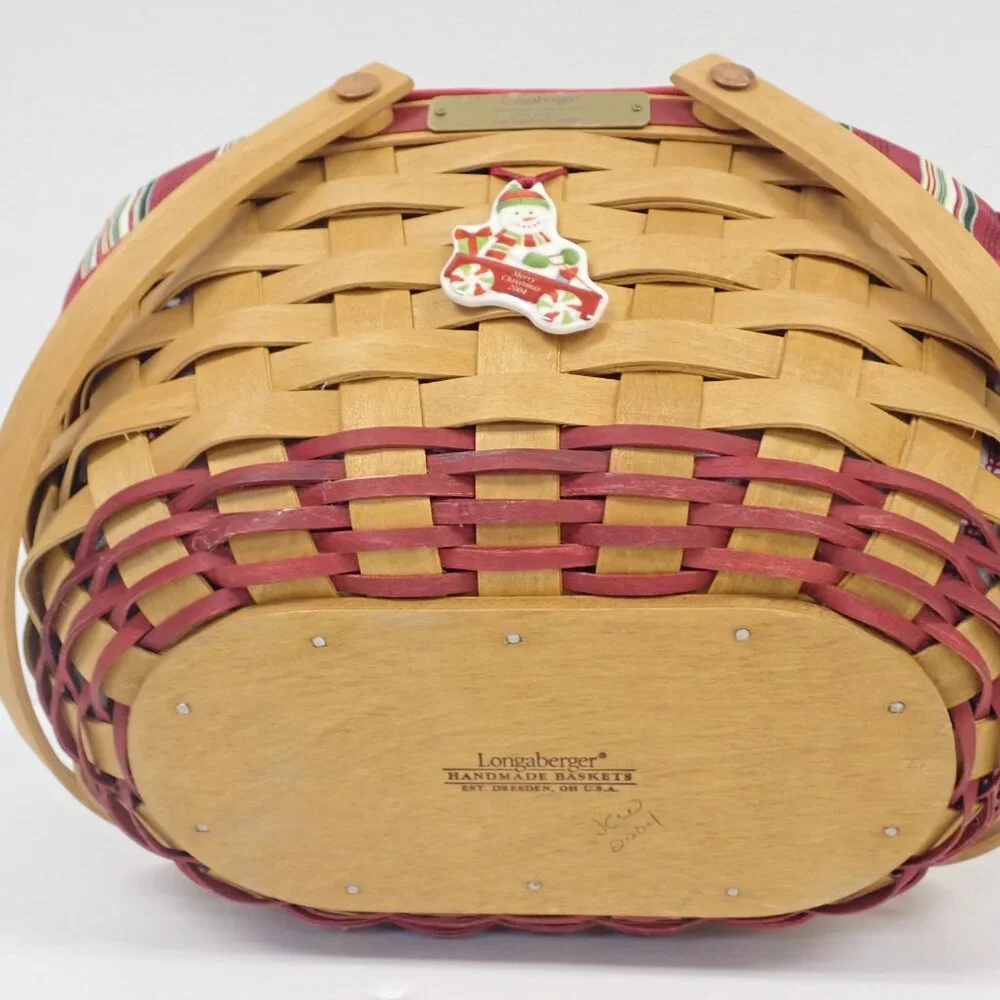 2004 Christmas Collection Longaberger basket. Get together